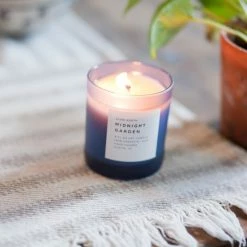 Slow North Midnight Garden Glass Candle
