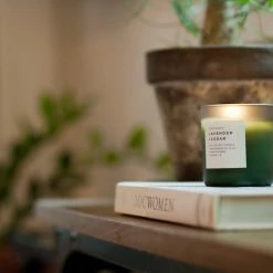 Slow North Lavender + Cedar Glass Candle