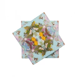 Laura Park Designs Poppy Blue Cocktail Napkins