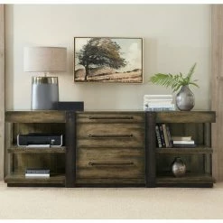 Hooker Furniture Crafted Leg Desk Credenza