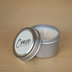 Crave Candles Company PERSONAL PAMPERING 2 Oz. Travel Tin Soy Candle