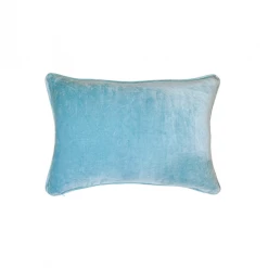 Laura Park Designs BED & SOFA Sky Blue Velvet Pillow