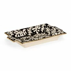 Chelsea House Black Coral Tray DECOR & ROOM ACCESSORIES