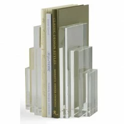 Chelsea House DECOR & ROOM ACCESSORIES Crystal Bookends