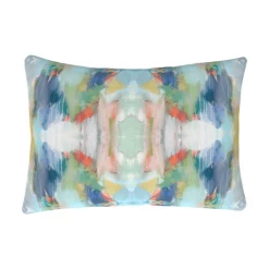 Laura Park Designs Anna Pink Linen Throw Pillow