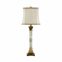 Wildwood Crystal Column Lamp Lighting