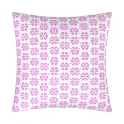 Laura Park Designs Clover Pink Linen Pillow