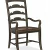 Hooker Furniture Seating Twin Sisters Ladderback Arm Chair