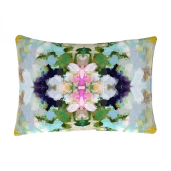 Laura Park Designs Nantucket Bloom Linen Throw Pillow