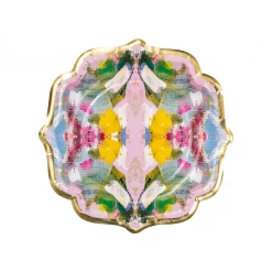 Laura Park Designs Poppy Pink Cocktail Plates TABLE & DRINKWARE