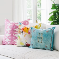 Laura Park Designs BED & SOFA Flower Child Linen Pillow