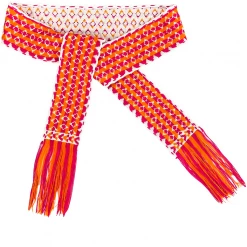 Laura Park Designs Flower Child Marigold Hand Woven Belt