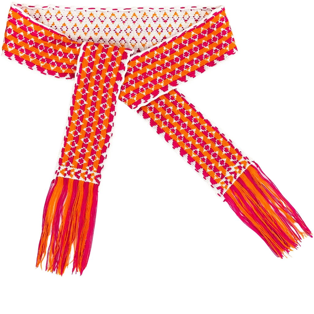 Laura Park Designs Flower Child Marigold Hand Woven Belt 1 Laura Park Designs Flower Child Marigold Hand Woven Belt