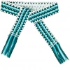 Laura Park Designs Flower Child Teal Hand Woven Belt