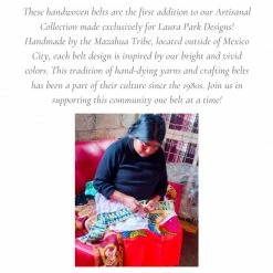 Laura Park Designs Park Avenue Hand Woven Belt 5 Laura Park Designs Park Avenue Hand Woven Belt