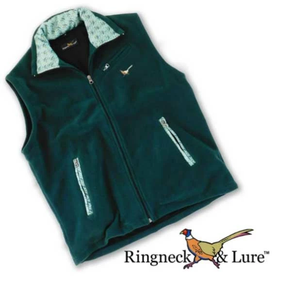 Ringneck & Lure Atlantic Hunter Green Fleece Vest MENSWEAR & ESSENTIALS 1 Ringneck & Lure Atlantic Hunter Green Fleece Vest MENSWEAR & ESSENTIALS
