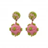 Laura Park Designs Poppy Pink Gumball Earrings