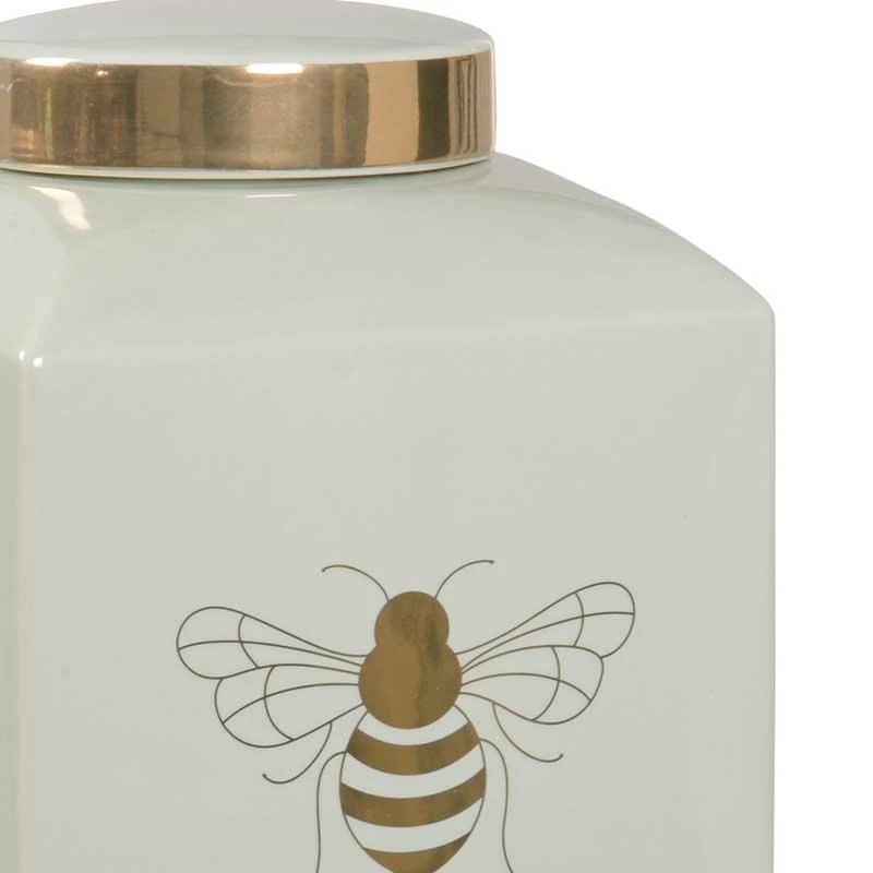 Chelsea House Bee Gracious Ginger Jar - Frostworks 2 Chelsea House Bee Gracious Ginger Jar - Frostworks