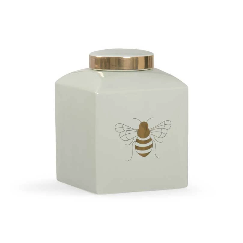 Chelsea House Bee Gracious Ginger Jar - Frostworks 1 Chelsea House Bee Gracious Ginger Jar - Frostworks