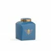 Chelsea House Bee Kind Ginger Jar - Blue DECOR & ROOM ACCESSORIES