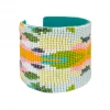 Laura Park Designs JEWELRY & ACCESSORIES Begonia Beaded Cuff Bracelet