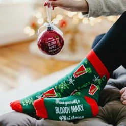 Pavilion SLIPPERS & FOOTWEAR Bloody Mary Christmas Socks
