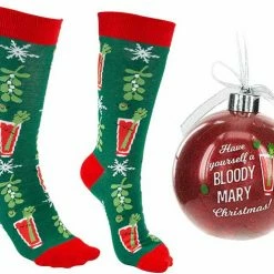 Pavilion SLIPPERS & FOOTWEAR Bloody Mary Christmas Socks