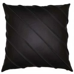 Square Feathers BED & SOFA Briar Cal Chocolate Throw Pillow