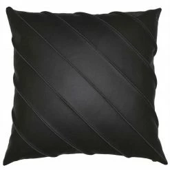 Square Feathers Briar Cal Espresso Throw Pillow BED & SOFA