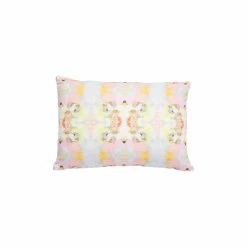 Laura Park Designs BED & SOFA Brooks Avenue Pink Linen Pillow