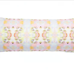 Laura Park Designs BED & SOFA Brooks Avenue Pink Linen Pillow