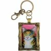 Pavilion PET ACCESSORIES Brown Tabby Pawcasso Key Chain