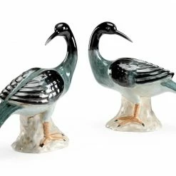Chelsea House DECOR & ROOM ACCESSORIES Loon Sculptures - Green (Pair)
