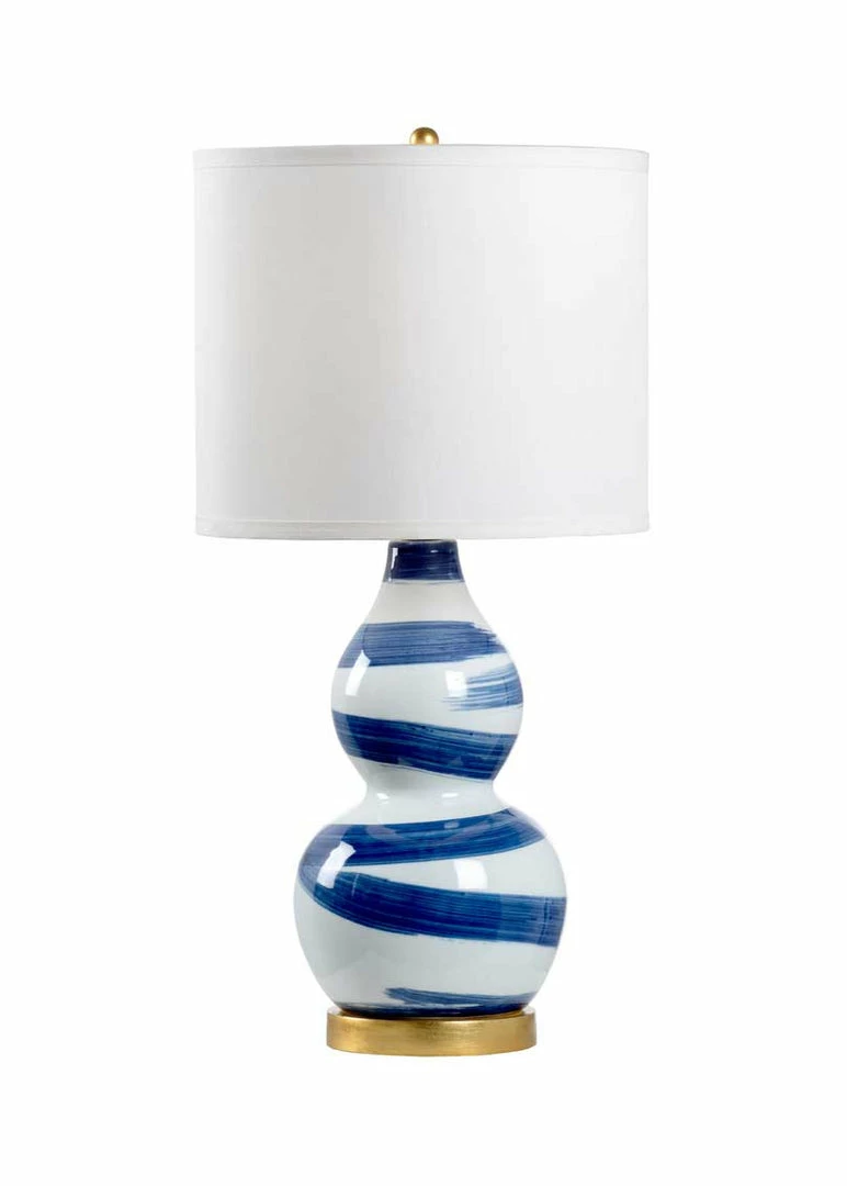 Chelsea House Lighting Essex Lamp - Blue 1 Chelsea House Lighting Essex Lamp - Blue