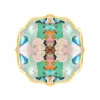 Laura Park Designs Monet's Garden Green Cocktail Plates TABLE & DRINKWARE