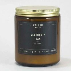 Calyan Wax Amber Jar Candle