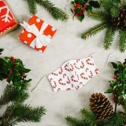 Pavilion Candy Canes Kid's Mask JEWELRY & ACCESSORIES