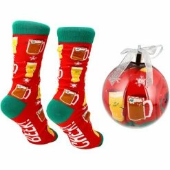 Pavilion Christmas Beer Socks