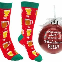 Pavilion Christmas Beer Socks