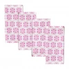 Laura Park Designs TABLE & DRINKWARE Clover Pink Dinner Napkins
