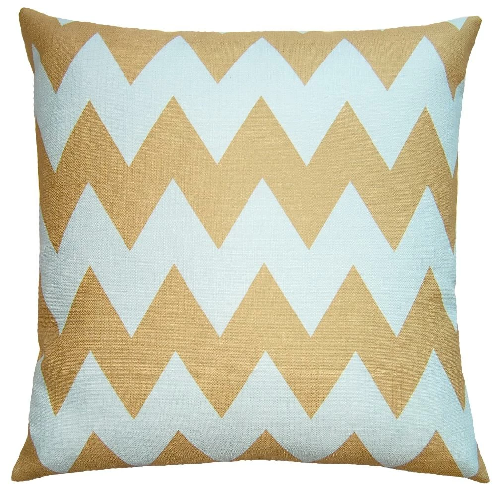 Square Feathers Coolbreeze Zigzag Throw Pillow BED & SOFA 1 Square Feathers Coolbreeze Zigzag Throw Pillow BED & SOFA