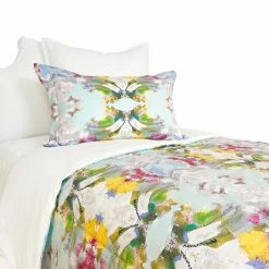 Laura Park Designs Poppy Blue Dorm Bedding Set