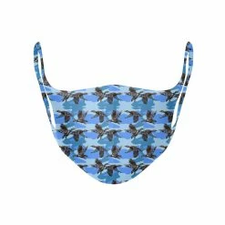 Laura Park Designs Camo Duck Blue Face Mask