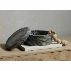Four Hands Emundo Marble Box DECOR & ROOM ACCESSORIES