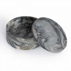 Four Hands Emundo Marble Box DECOR & ROOM ACCESSORIES