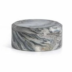 Four Hands Emundo Marble Box DECOR & ROOM ACCESSORIES