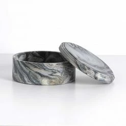 Four Hands Emundo Marble Box DECOR & ROOM ACCESSORIES