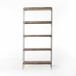 Four Hands Simien Bookshelf-Gunmetal