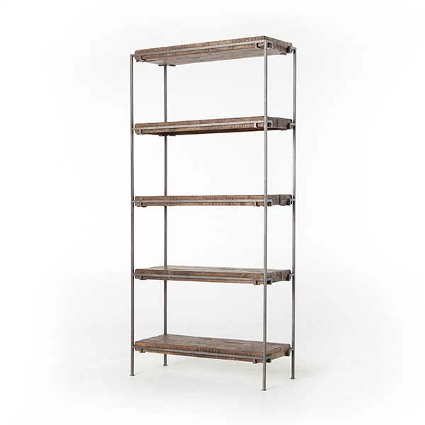 Four Hands Simien Bookshelf-Gunmetal 4 Four Hands Simien Bookshelf-Gunmetal