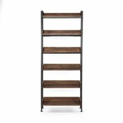 Four Hands River Bookshelf-Toasted Acacia